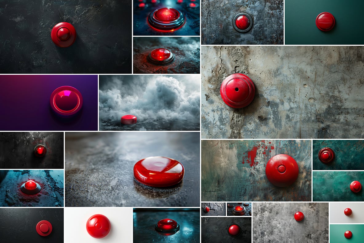 Red buttons