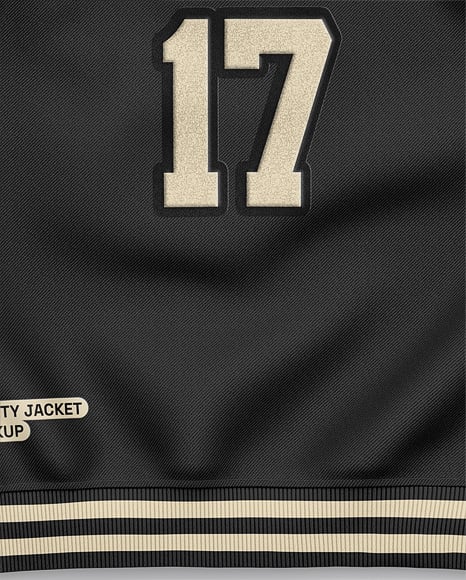 Varsity Jacket Flat Lay