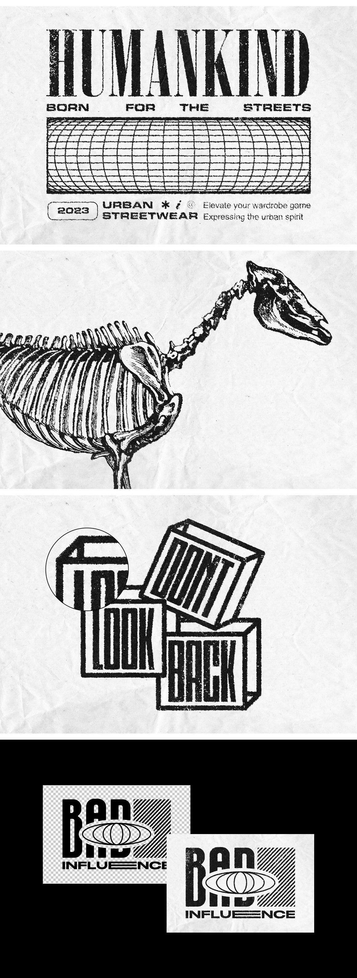 Stamp Ink Print Effect