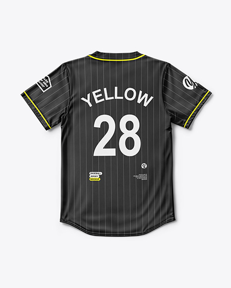 Baseball Jersey Mockup