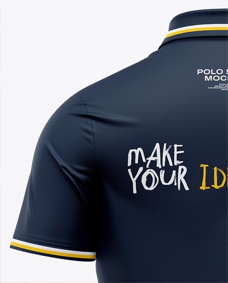 Men's Polo Shirt Mockup