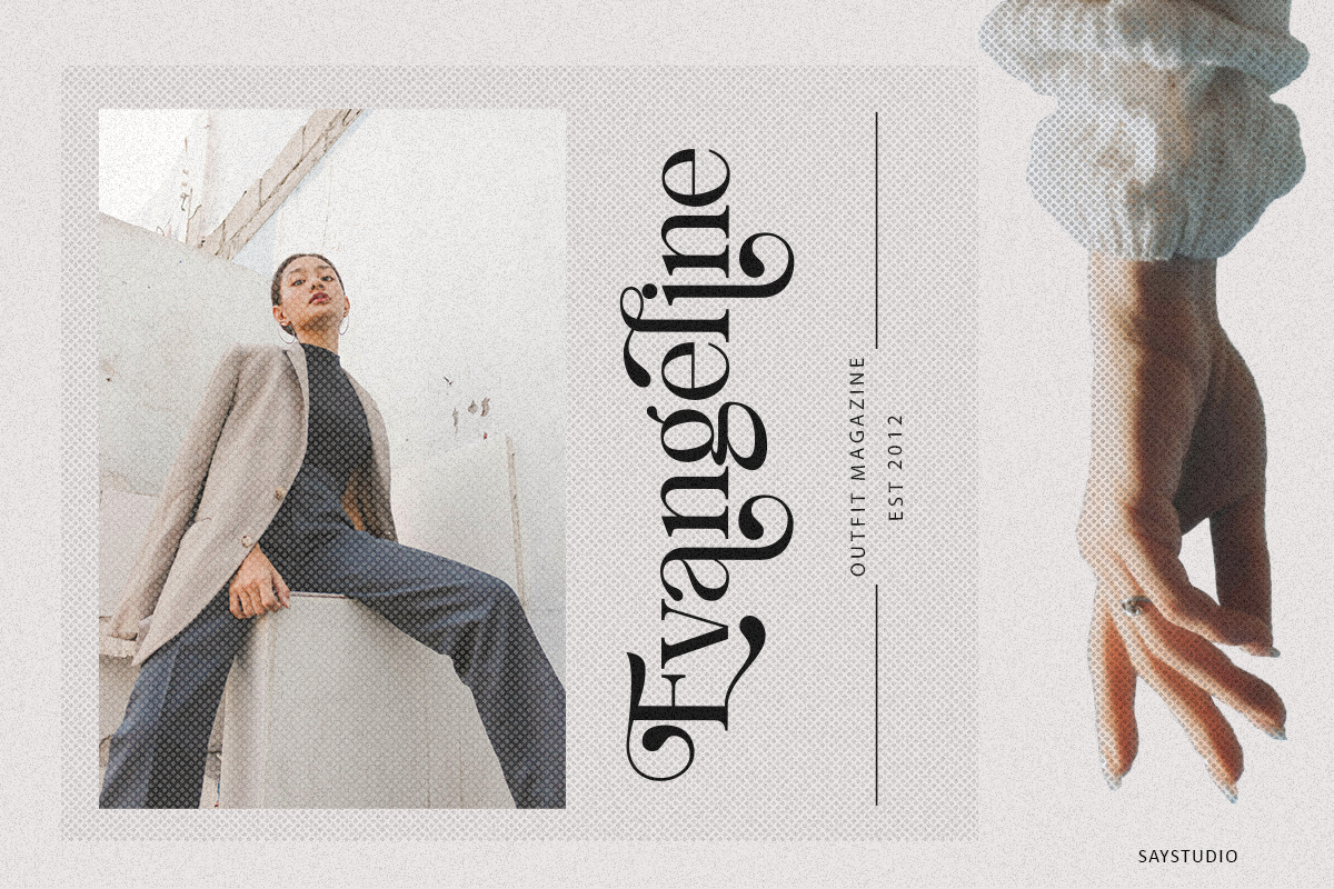 Blue Mirage - Modern Serif Font