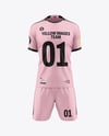 Soccer Kit Mockup - Front View