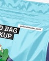 Glossy Food Bag Mockup