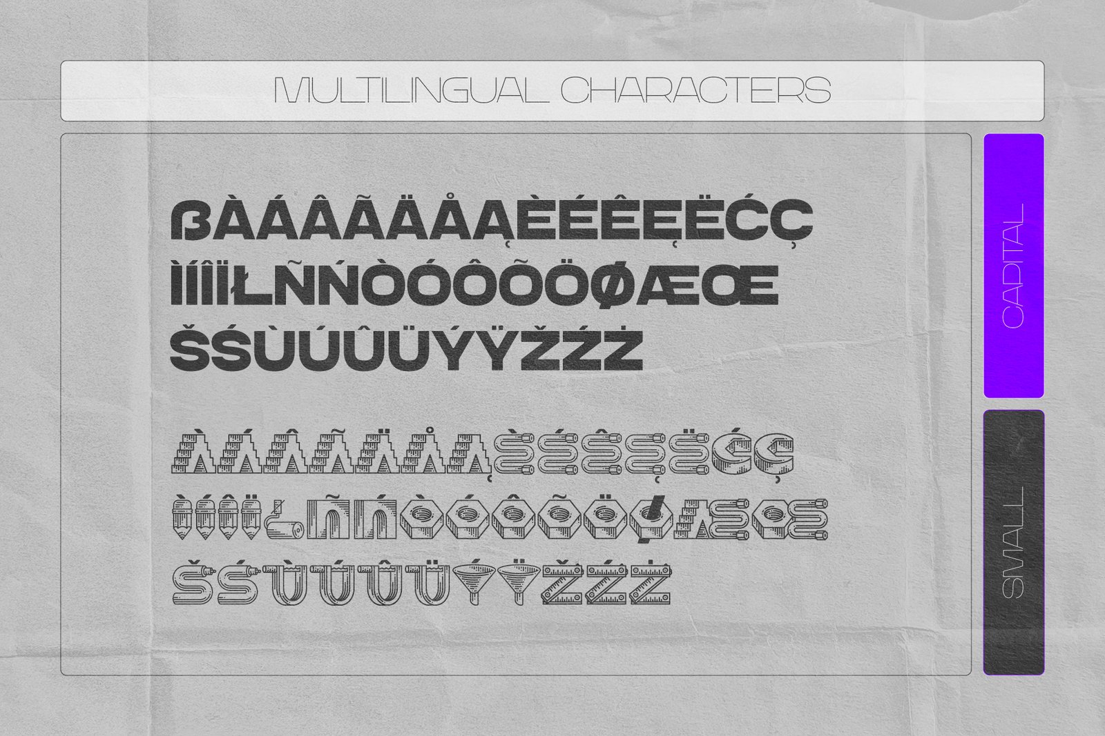 Crafter Tools Font Family