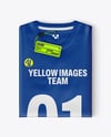 Folded Jersey Shirt Mockup