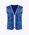 Safety Vest Mockup - Front View
