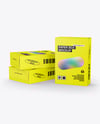 Three Boxes Mockup
