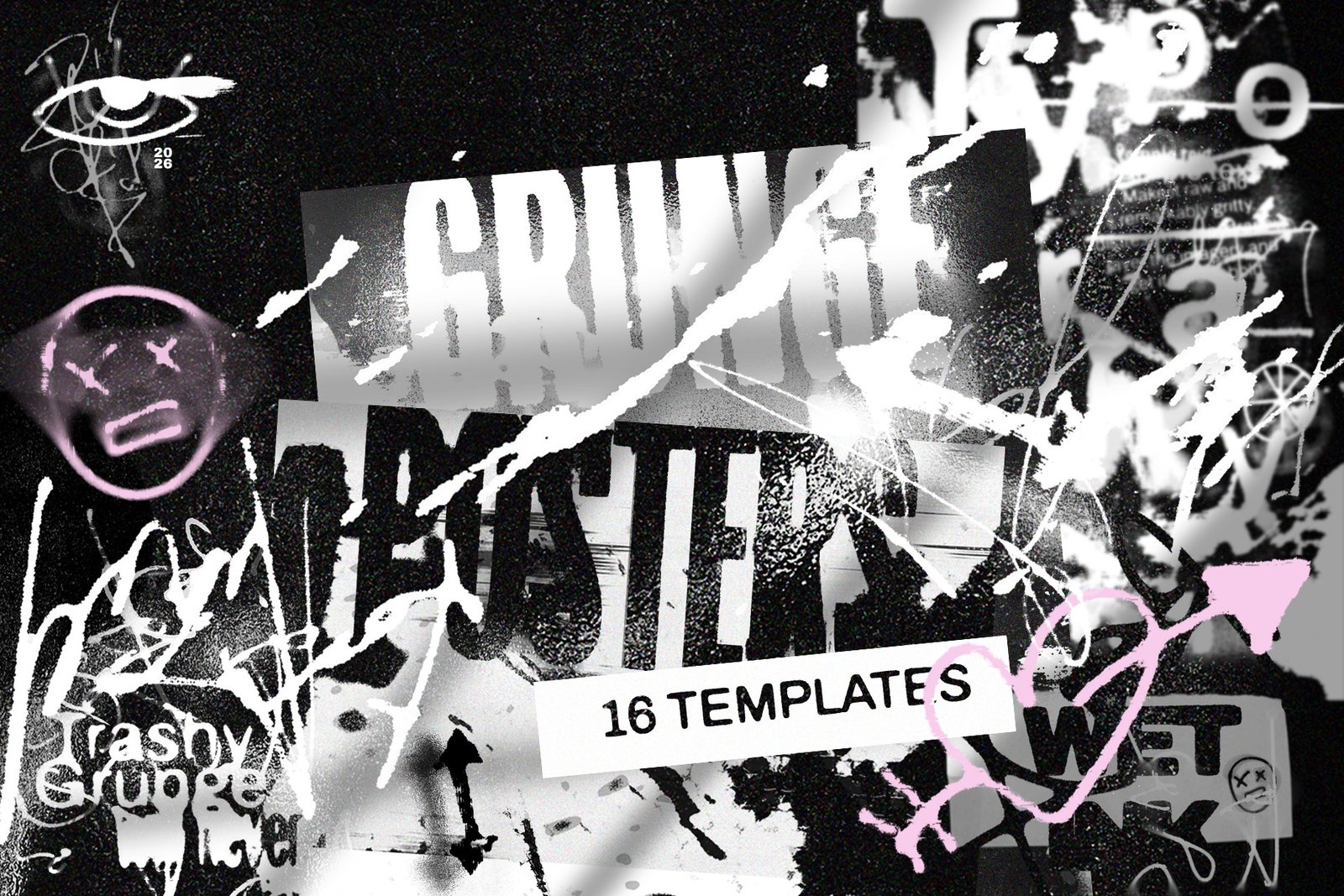 16 Ink Poster PS Templates