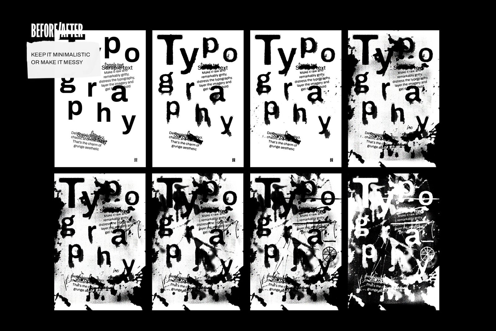 16 Ink Poster PS Templates