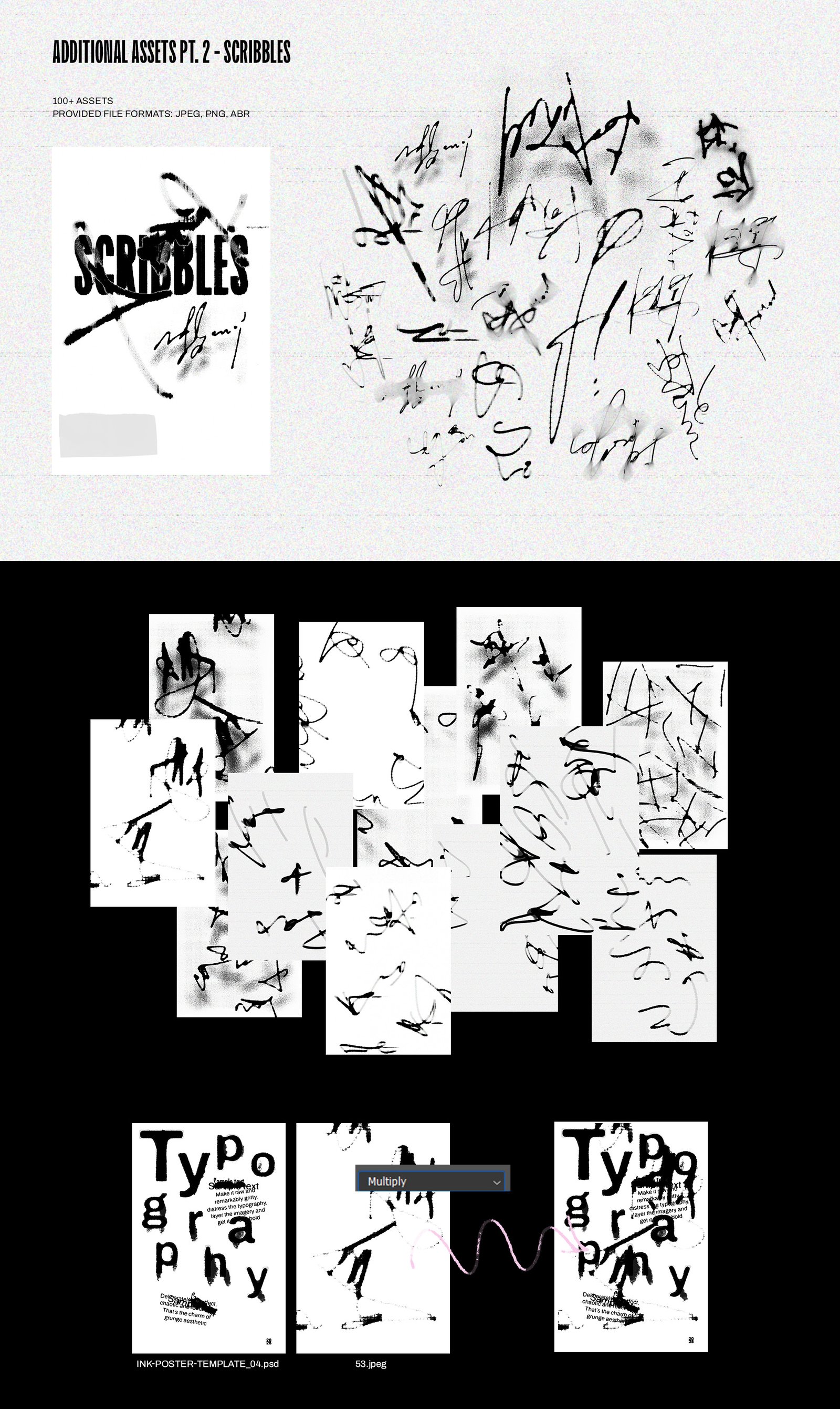 16 Ink Poster PS Templates