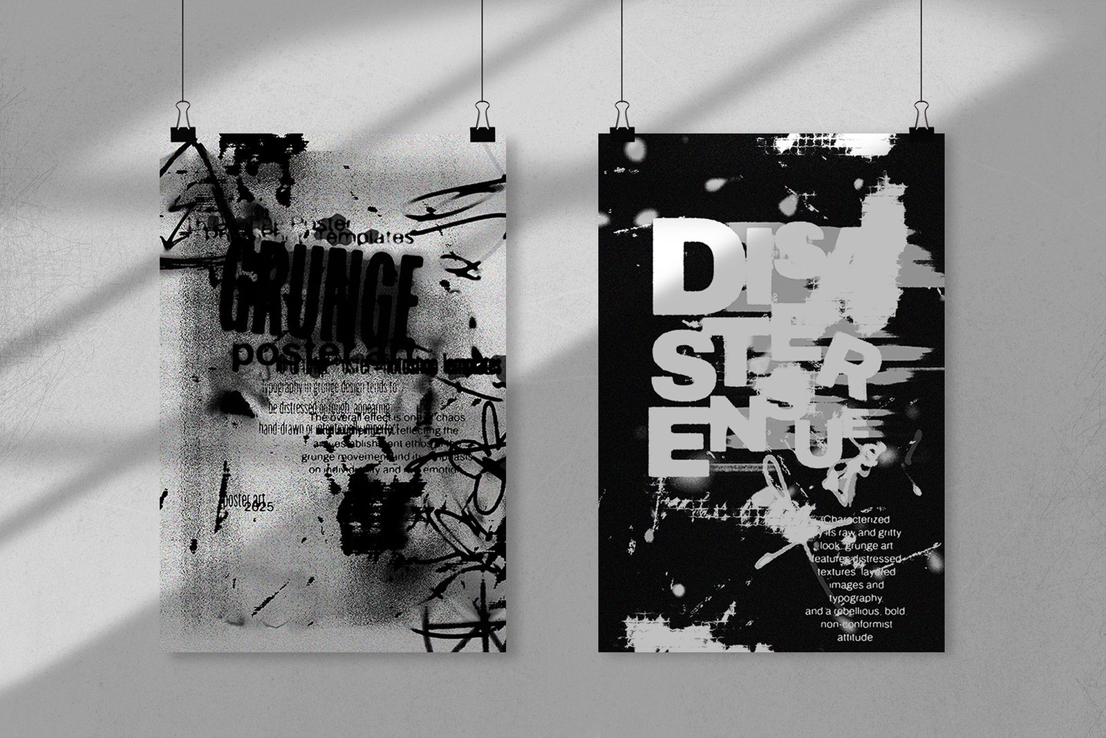 16 Ink Poster PS Templates
