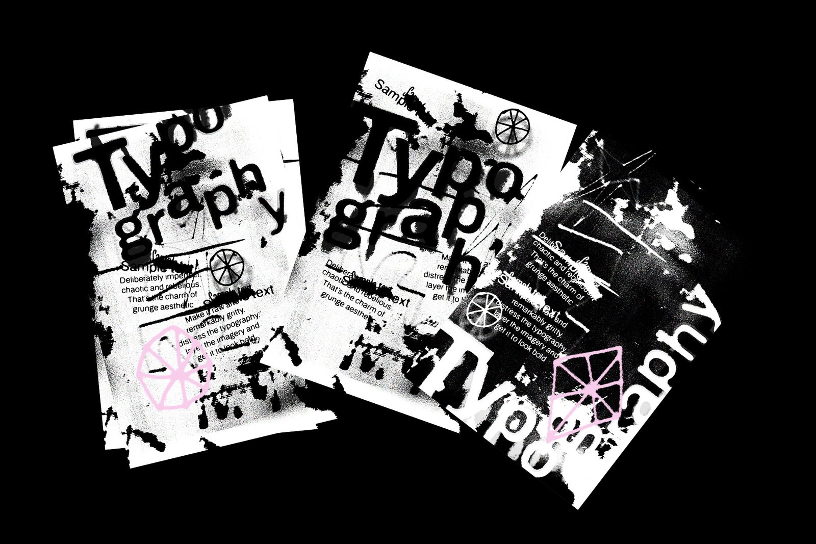 16 Ink Poster PS Templates