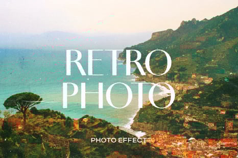 Cinematic Retro Paper Photo Effect - Creative Store