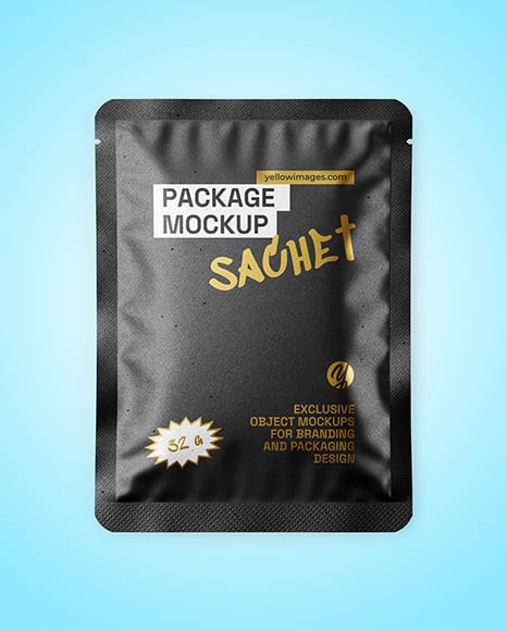 Kraft Sachet Mockup
