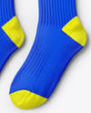 Pair of Socks Mockup