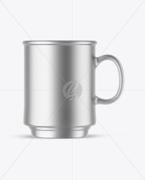 Matte Metallic Mug Mockup