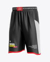 Basketball Shorts Mockup - Half Side View