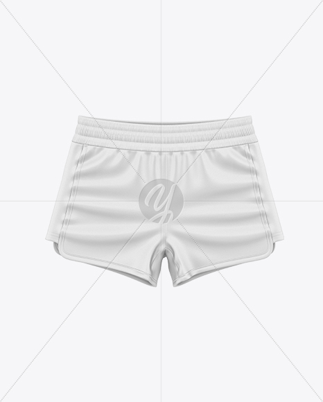 Running Shorts Mockup - Front View