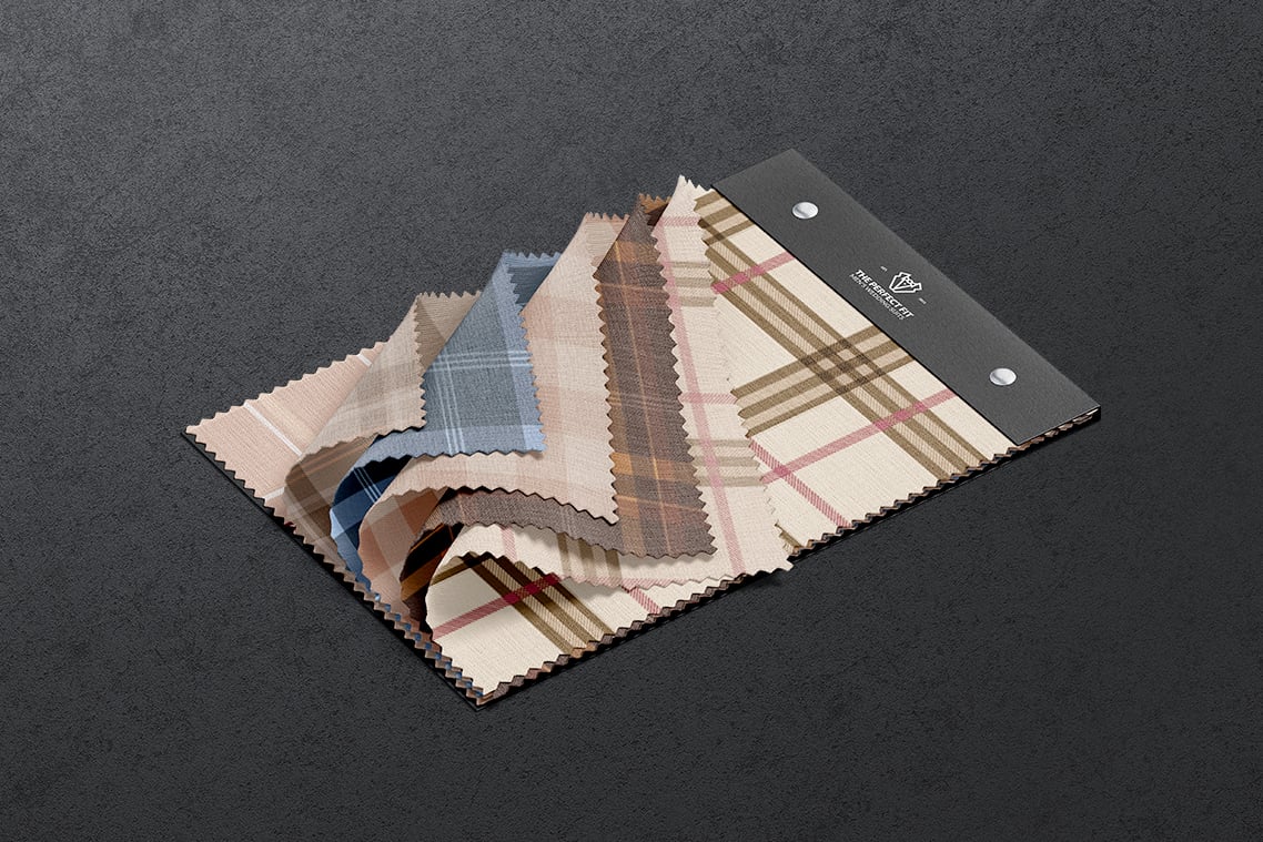 Fabric Swatch Catalog Mockup