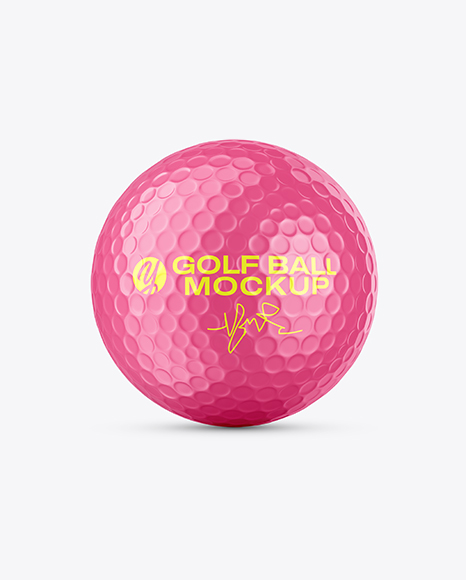 Golf Ball Mockup