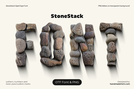 Stone Stack Font