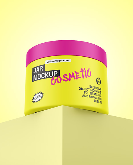 Matte Jar Mockup