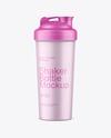 Matte Shaker Bottle Mockup