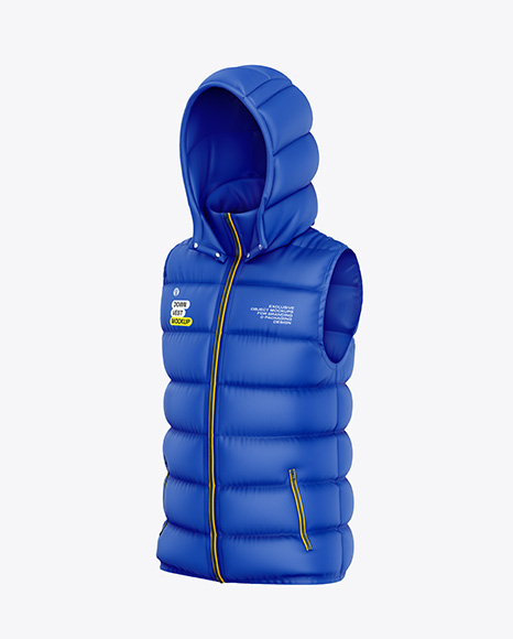 Down Vest Mockup