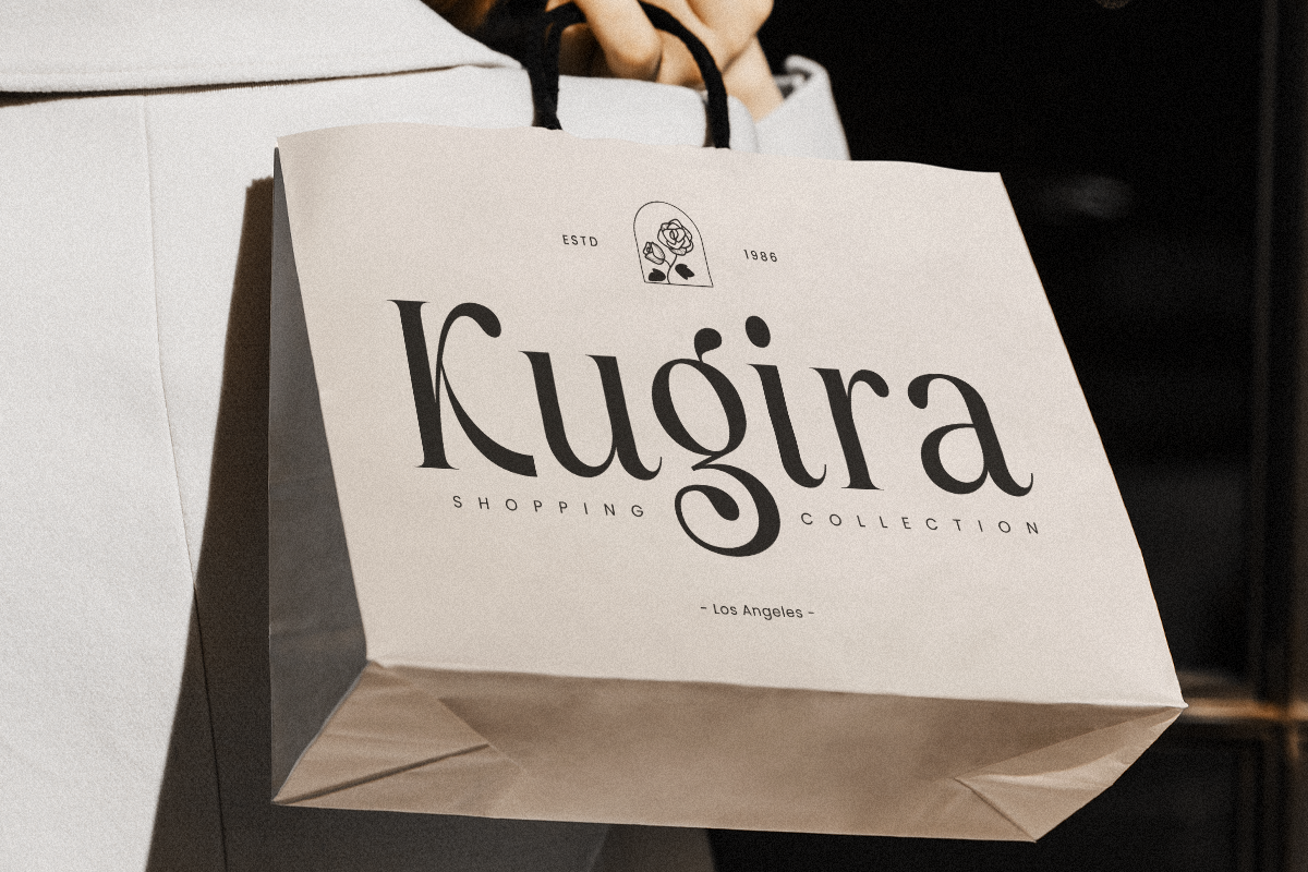 Organic - Cinematic Logo Luxury Font