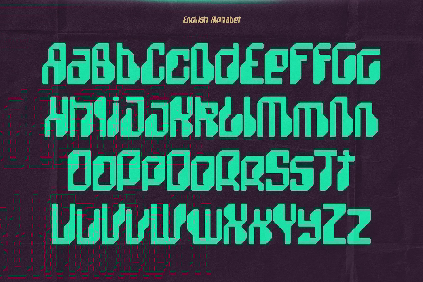 TechCore - Vintage Cyber Font