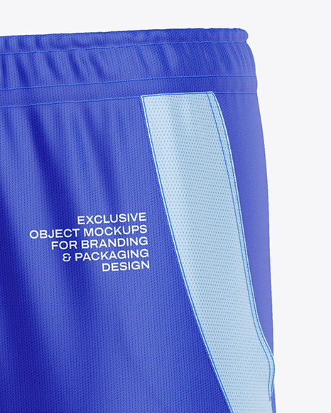 Quarter Sports Pants Mockup - Half Side View