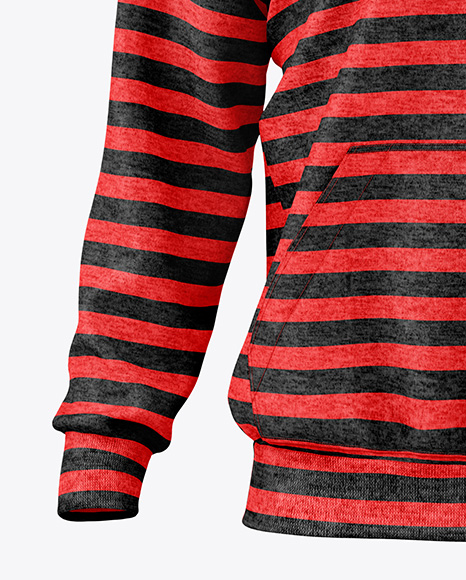 Men's Heather Hoodie Mockup - Front View