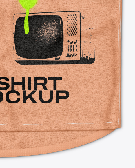 Heather T-Shirt Mockup