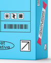 Matte Paper Box w/ Hang Tab Mockup