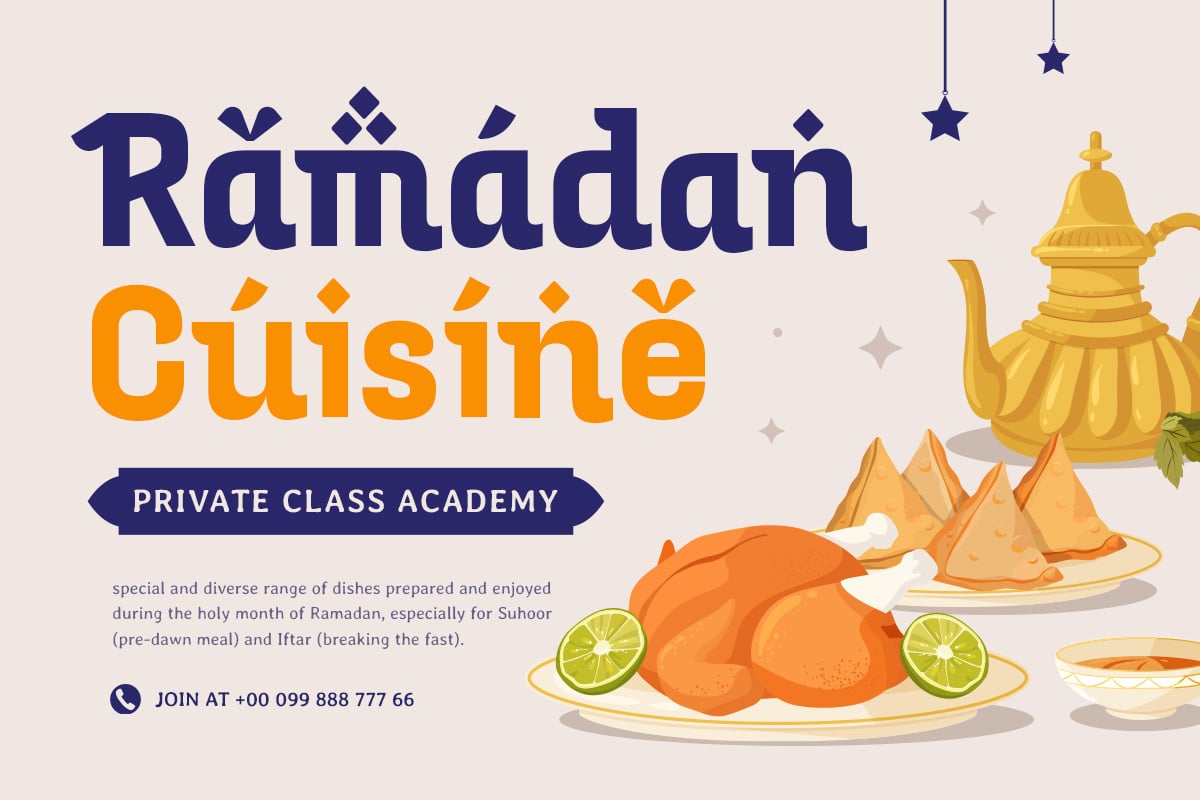Halim - Modern Arabic Ramadan Font