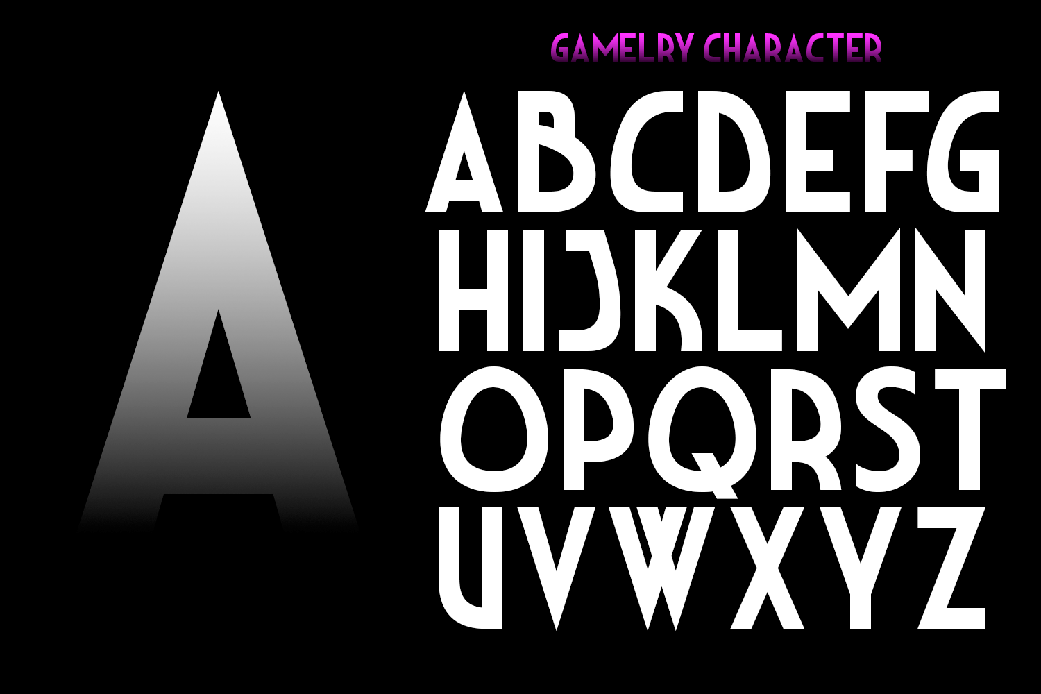 Gamelry Font