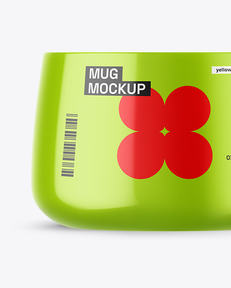 Glossy Mug Mockup