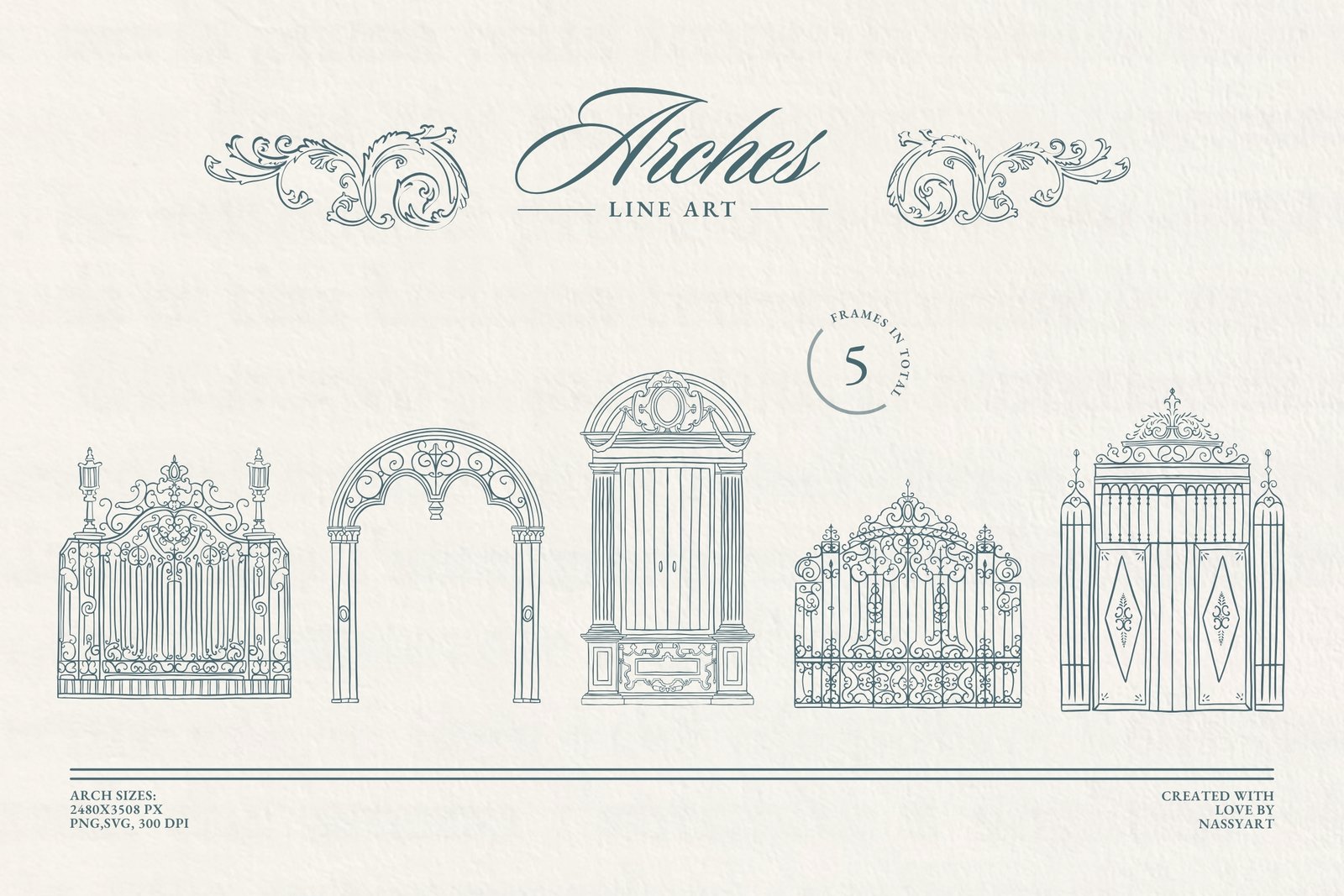 Vintage Chinoiserie Frame Collection
