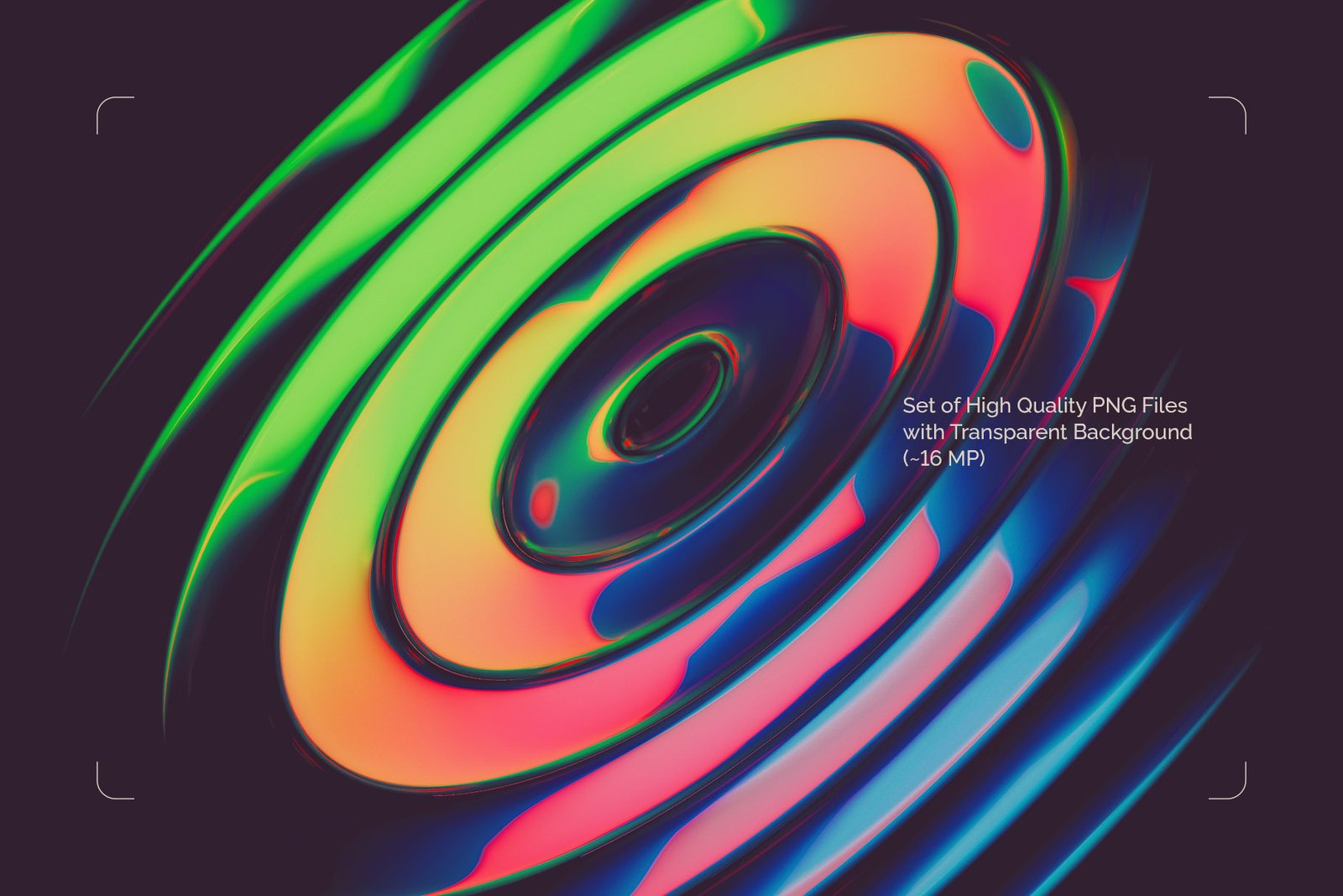 Rainbow Orb - Color Bitmap Font