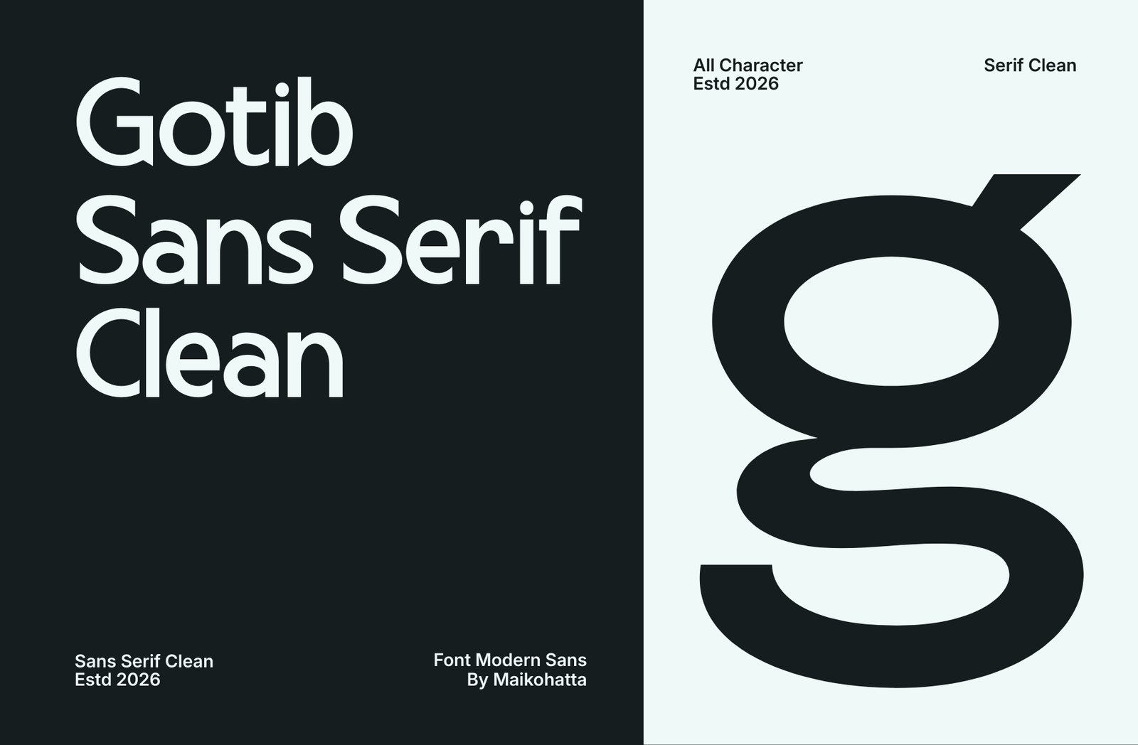 Gotib – Elegant Modern Sans Serif