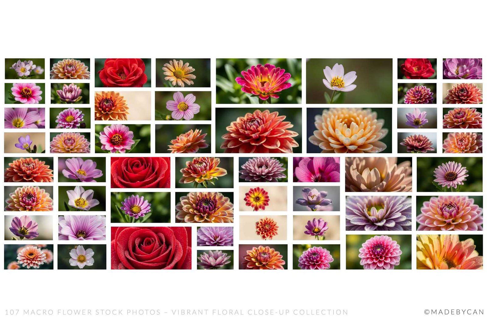 107 Macro Flower Stock Photos – Vibrant Floral Close-Up Collection