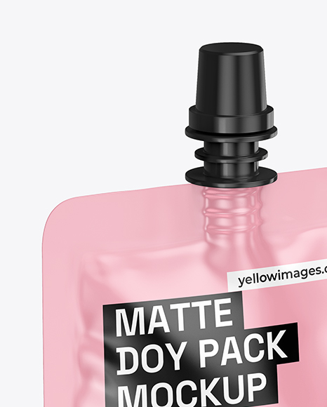Matte Doy Pack Mockup
