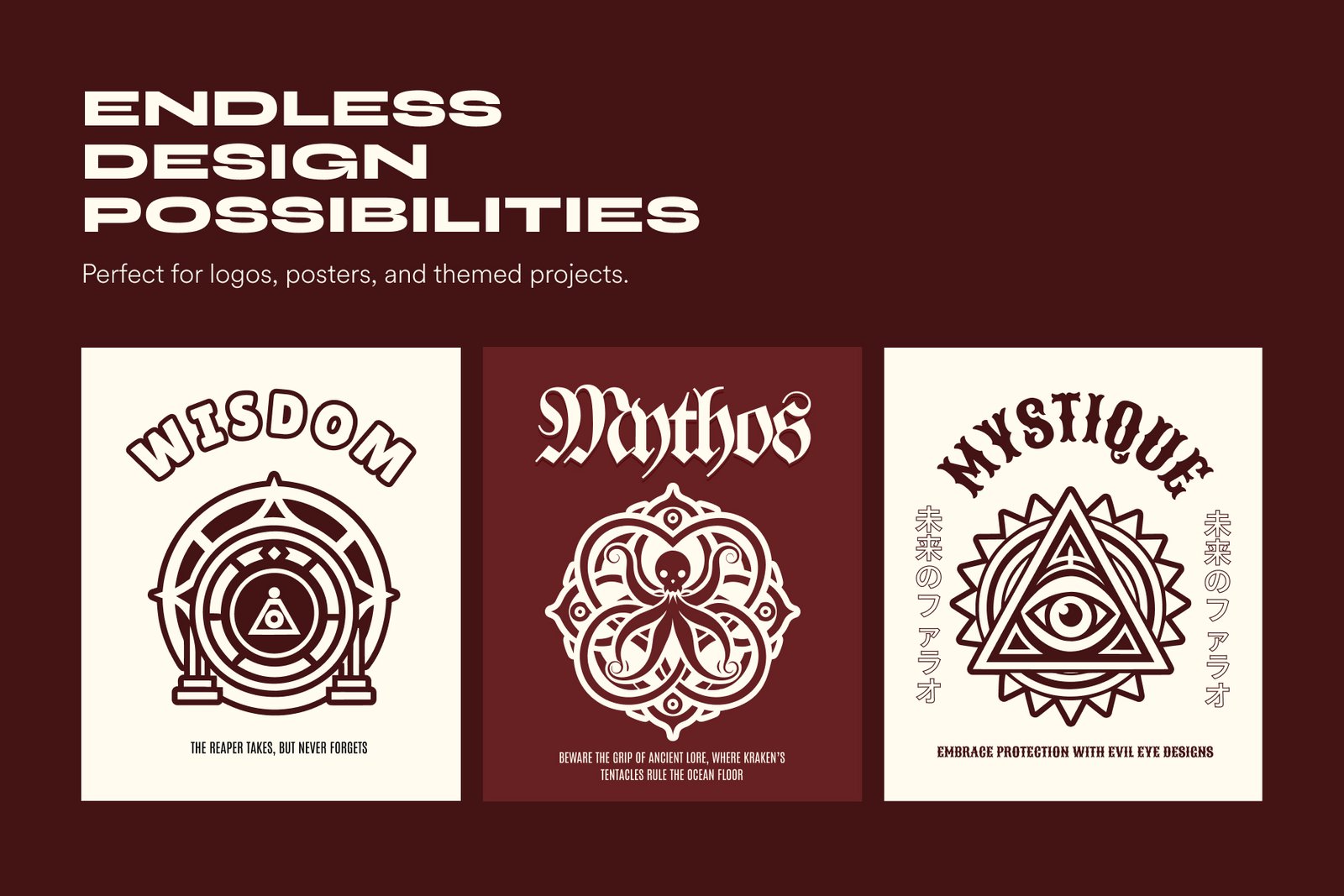 Supernatural Symbols Set