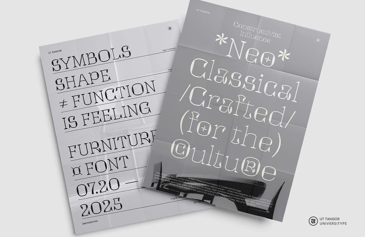 UT Tangor – A Distinctive Decorative Serif