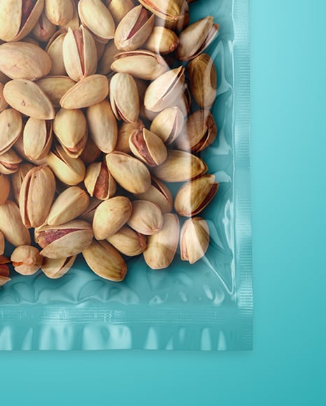 Package with Pistachios Mockup