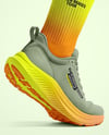 Running Shoe on Women's Leg Mockup