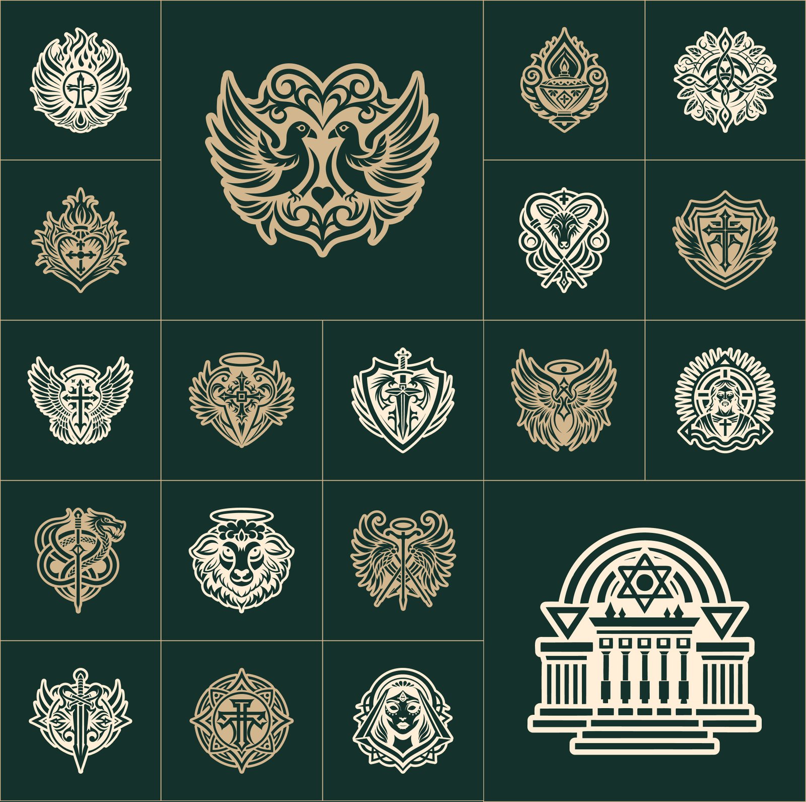 Scripture Symbols Set