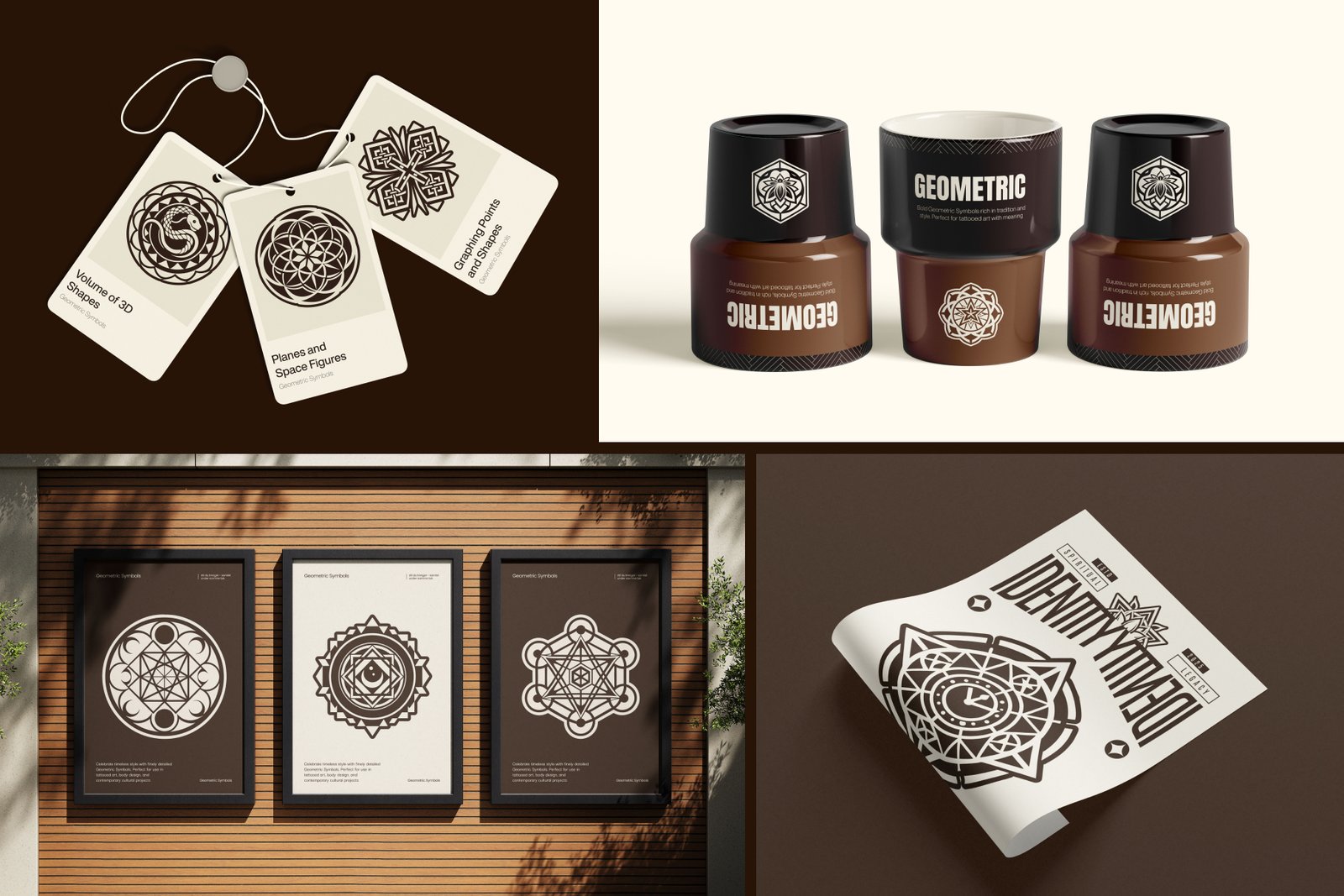 Geometric Symbols Art Set