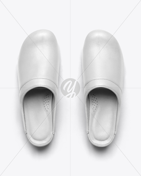 Pair of Clogs Mockup